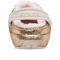 Crocs Classic Glitter Lined Girls Slippers -Summer Shoes Store 1665046648 67632200