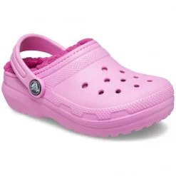 Crocs Toddlers Classic Lined Girls Slippers