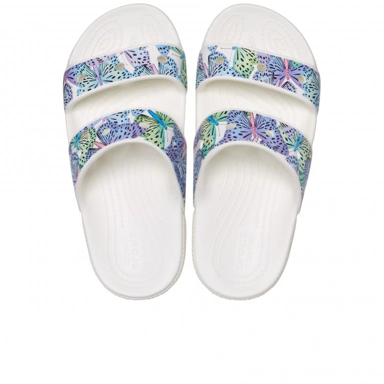 Crocs Classic Crocs Butterfly Girls Sandals 7 Crocs Classic Crocs Butterfly Girls Sandals - Image 5