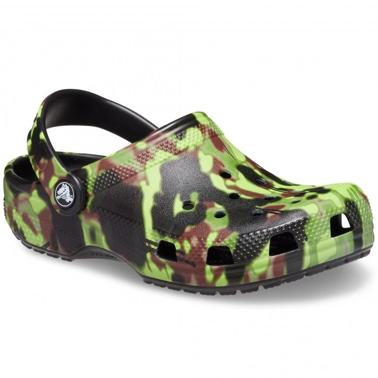 Crocs Classic Spray Camo Boys Clogs 3 Crocs Classic Spray Camo Boys Clogs