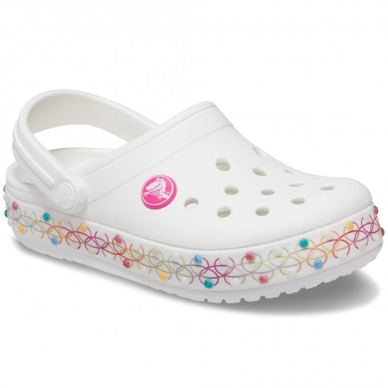 Crocs Crocband Stretch Girls Clogs 3 Crocs Crocband Stretch Girls Clogs
