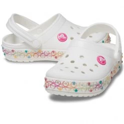 Crocs Crocband Stretch Girls Clogs 10 Crocs Crocband Stretch Girls Clogs -Summer Shoes Store 1676541456 20195200