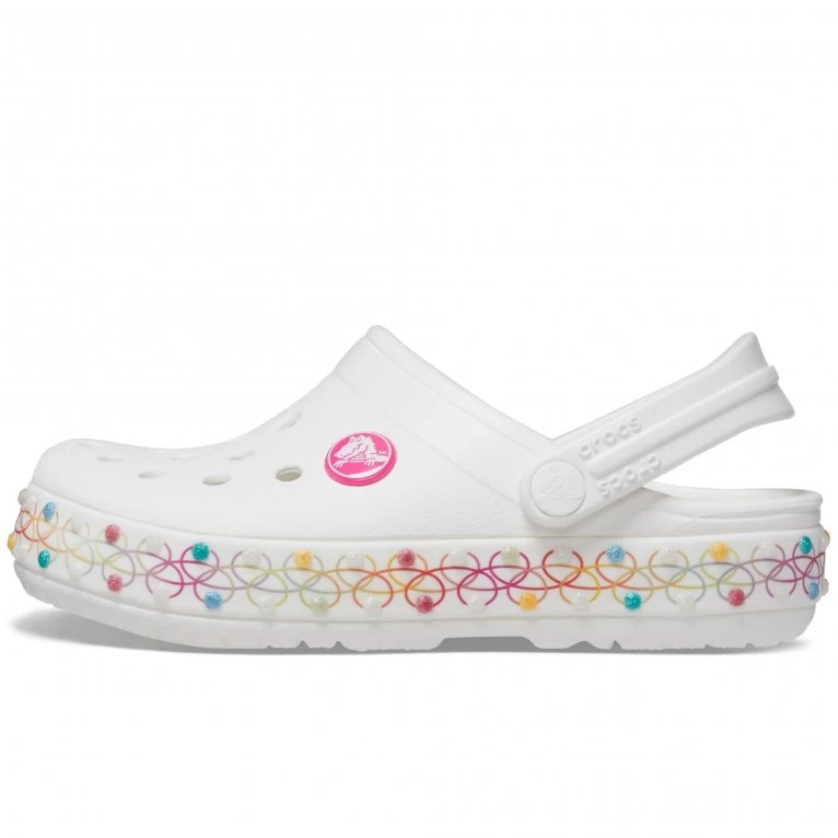 Crocs Crocband Stretch Girls Clogs 8 Crocs Crocband Stretch Girls Clogs - Image 6