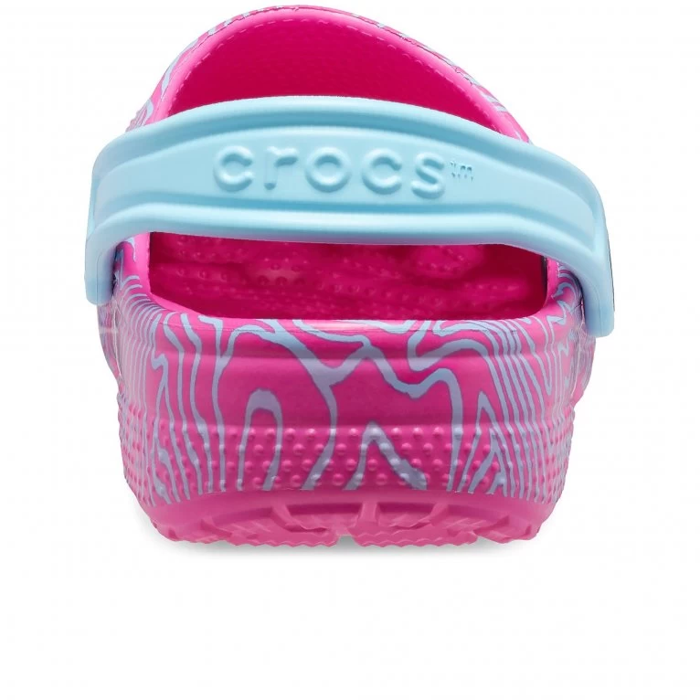 Crocs Classic Topographic Girls Clogs 4 Crocs Classic Topographic Girls Clogs - Image 2