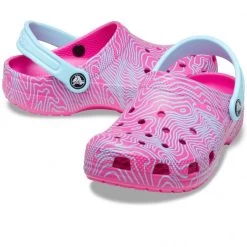 Crocs Classic Topographic Girls Clogs 10 Crocs Classic Topographic Girls Clogs -Summer Shoes Store 1676541519 32288100