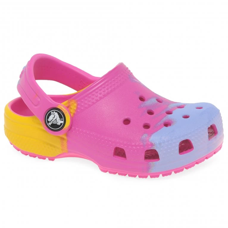 Crocs Classic Ombre T Girls Infant Sandals 3 Crocs Classic Ombre T Girls Infant Sandals
