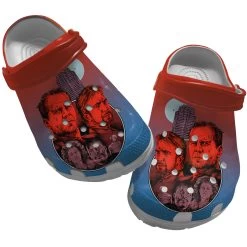 Die Hard Clog Shoes Unisex, Die Hard Crocs, Die Hard Clog Shoes, Movie Clog Shoes, Movie Crocs, Sandals, Clog Shoes