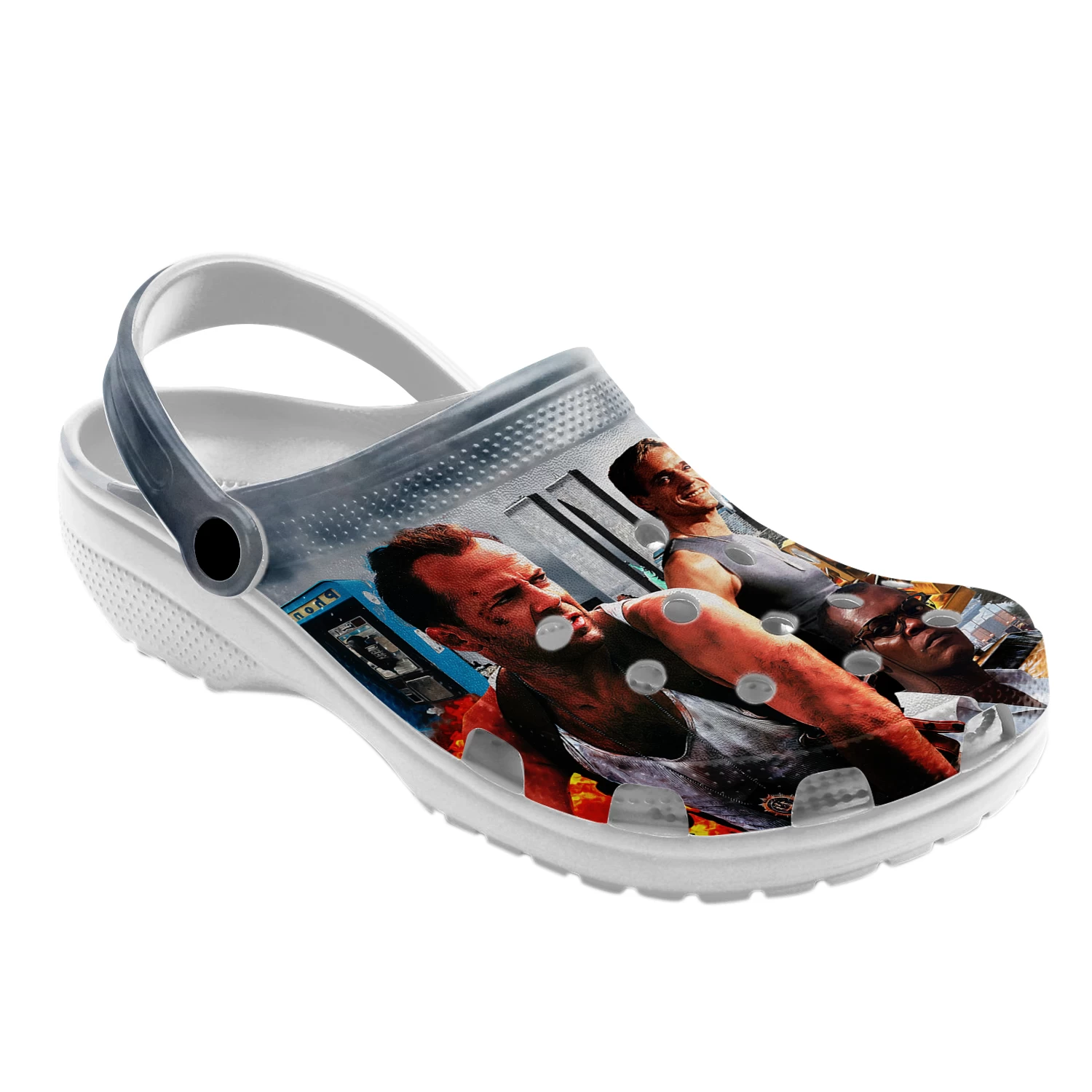 Die Hard Crocs, Die Hard Clog Shoes Unisex, Movie Clog Shoes, Movie Crocs, Sandals, Clog Shoes, Die Hard Clog Shoes 4 Die Hard Crocs, Die Hard Clog Shoes Unisex, Movie Clog Shoes, Movie Crocs, Sandals, Clog Shoes, Die Hard Clog Shoes - Image 2