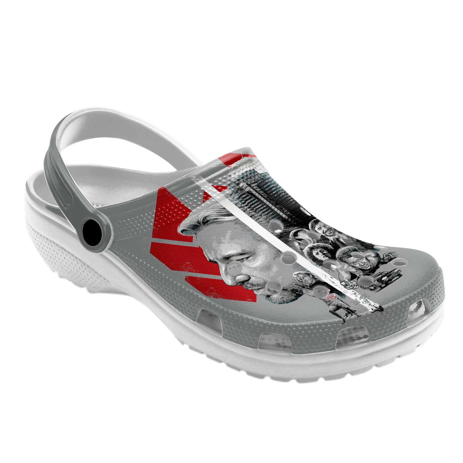 Die Hard Clog Shoes, Die Hard Clog Shoes Unisex, Movie Clog Shoes, Movie Crocs, Sandals, Clog Shoes, Die Hard Crocs 4 Die Hard Clog Shoes, Die Hard Clog Shoes Unisex, Movie Clog Shoes, Movie Crocs, Sandals, Clog Shoes, Die Hard Crocs - Image 2