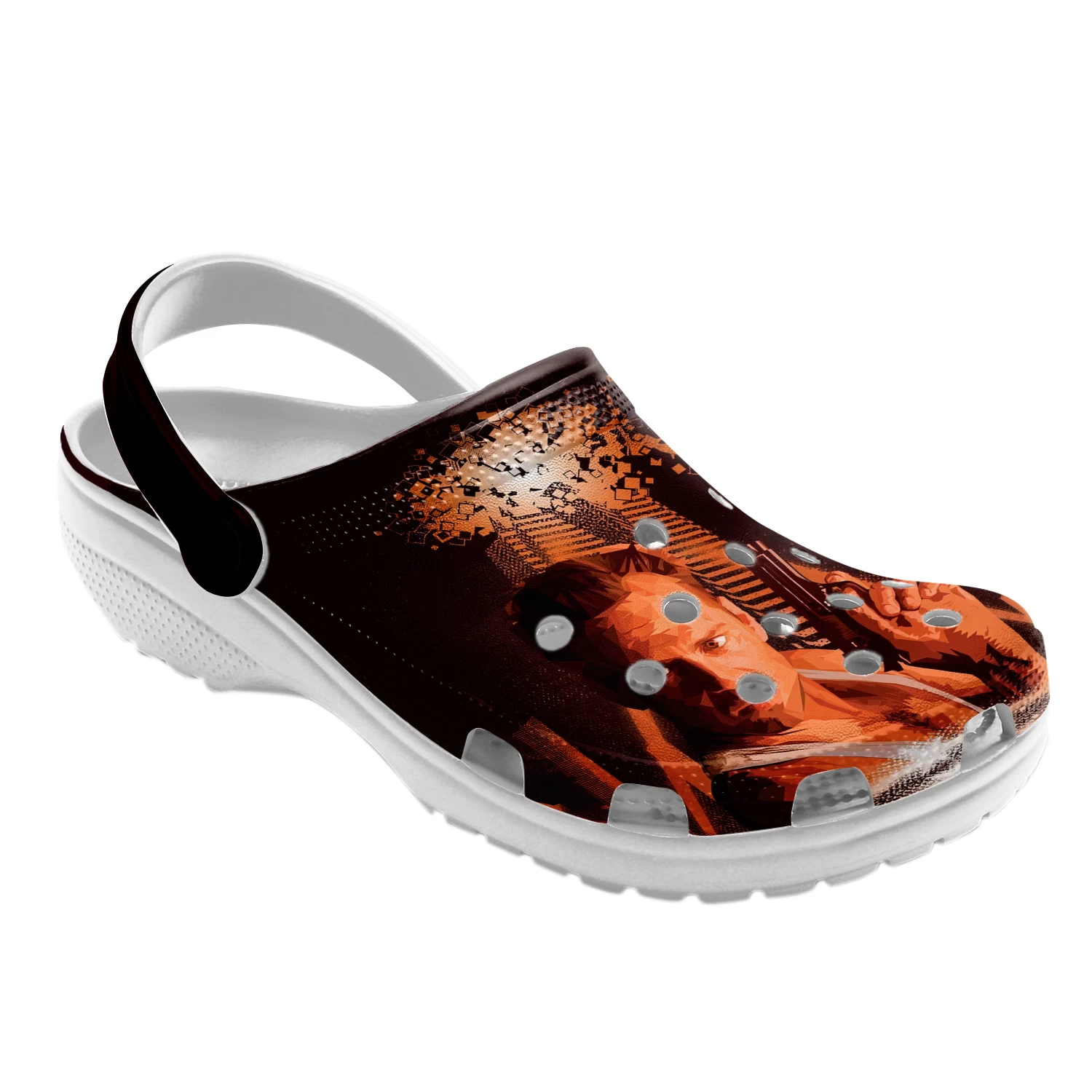 Die Hard Clog Shoes, Die Hard Clog Shoes Unisex, Die Hard Crocs, Movie Clog Shoes, Sandals, Clog Shoes, Movie Crocs 4 Die Hard Clog Shoes, Die Hard Clog Shoes Unisex, Die Hard Crocs, Movie Clog Shoes, Sandals, Clog Shoes, Movie Crocs - Image 2
