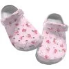 Hello Kitty Clog Shoes Unisex, Hello Kitty Crocs, Kitty White Crocs, Anime Crocs, Anime Clog Shoes, Kitty Clog Shoes