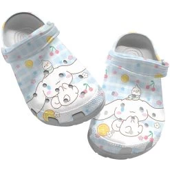 Hello Kitty Crocs, Hello Kitty Clog Shoes Unisex, Anime Crocs, Kitty Clog Shoes, Anime Clog Shoes, Kitty White Crocs