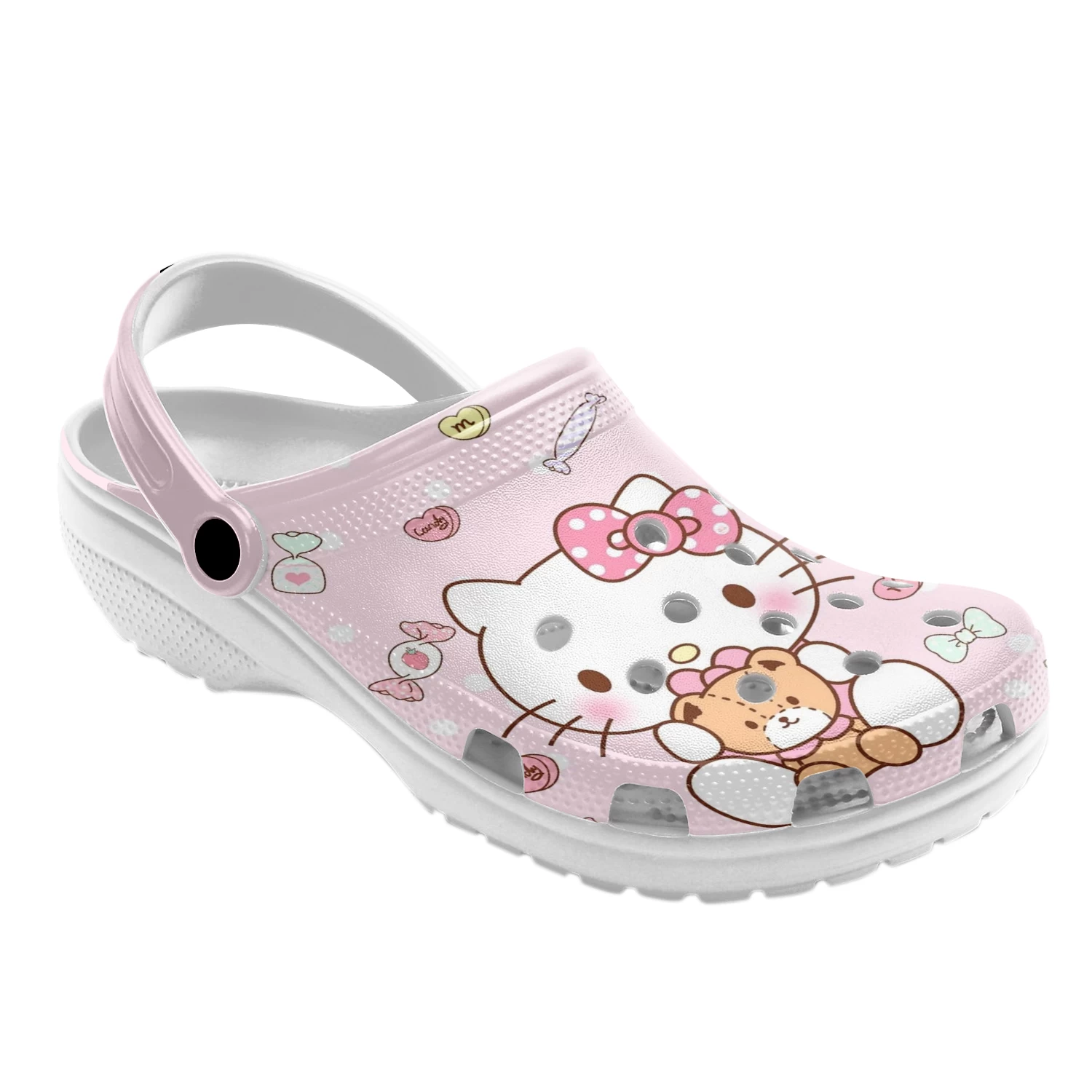 Anime Crocs, Hello Kitty Clog Shoes Unisex, Hello Kitty Crocs, Kitty White Crocs, Kitty Clog Shoes, Anime Clog Shoes 4 Anime Crocs, Hello Kitty Clog Shoes Unisex, Hello Kitty Crocs, Kitty White Crocs, Kitty Clog Shoes, Anime Clog Shoes - Image 2