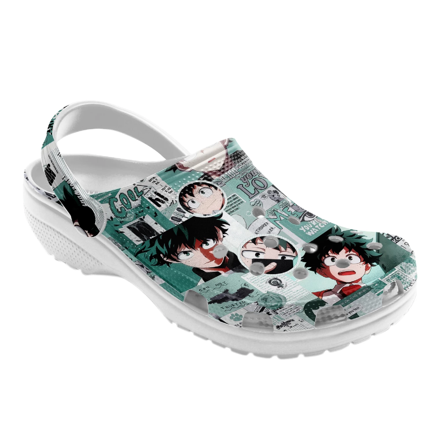 Anime Crocs, My Hero Academia Clog Shoes Unisex, Anime Sandals, Anime Clog Shoes, My Hero Academia Crocs 4 Anime Crocs, My Hero Academia Clog Shoes Unisex, Anime Sandals, Anime Clog Shoes, My Hero Academia Crocs - Image 2