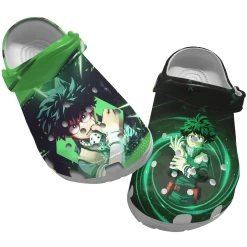 Anime Crocs, My Hero Academia Crocs, Anime Sandals, Anime Clog Shoes, My Hero Academia Clog Shoes Unisex