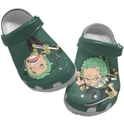 One Piece Crocs, Anime Sandals, Anime Crocs, Anime Clog Shoes, Monkey D Luffy Crocs, One Piece Clog Shoes Unisex