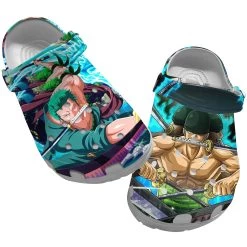 Anime Sandals, One Piece Crocs, Anime Crocs, Anime Clog Shoes, Monkey D Luffy Crocs, One Piece Clog Shoes Unisex