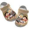 Anime Sandals, One Piece Crocs, One Piece Clog Shoes Unisex, Anime Clog Shoes, Monkey D Luffy Crocs, Anime Crocs