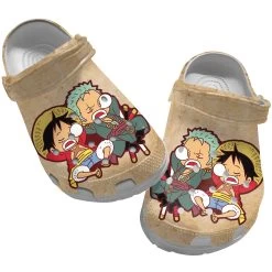 Anime Sandals, One Piece Crocs, One Piece Clog Shoes Unisex, Anime Clog Shoes, Monkey D Luffy Crocs, Anime Crocs
