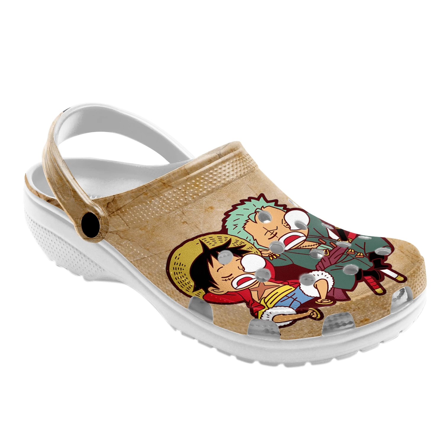 Anime Sandals, One Piece Crocs, One Piece Clog Shoes Unisex, Anime Clog Shoes, Monkey D Luffy Crocs, Anime Crocs 4 Anime Sandals, One Piece Crocs, One Piece Clog Shoes Unisex, Anime Clog Shoes, Monkey D Luffy Crocs, Anime Crocs - Image 2