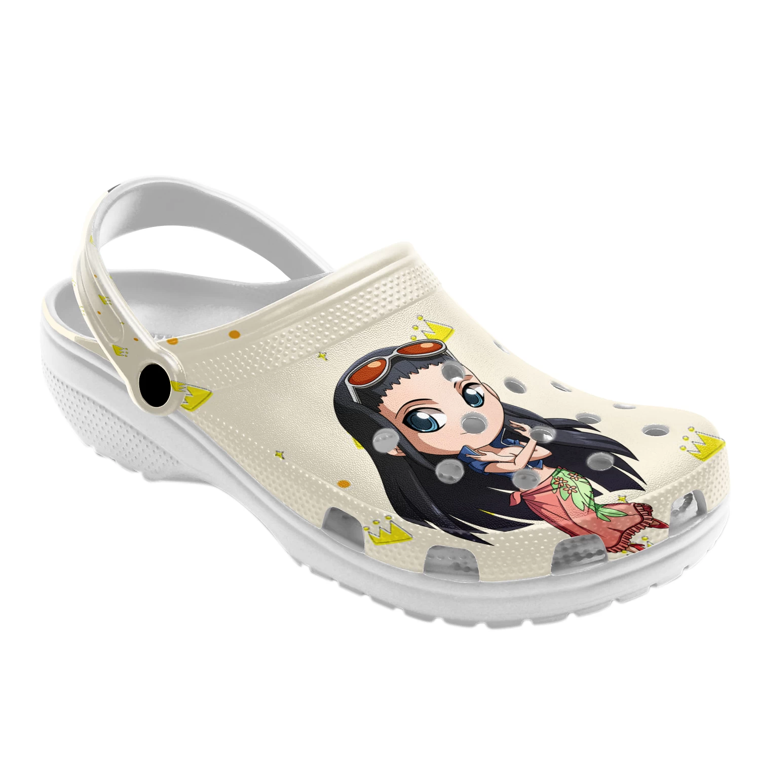 Anime Clog Shoes, One Piece Crocs, Anime Sandals, Anime Crocs, Monkey D Luffy Crocs, One Piece Clog Shoes Unisex 4 Anime Clog Shoes, One Piece Crocs, Anime Sandals, Anime Crocs, Monkey D Luffy Crocs, One Piece Clog Shoes Unisex - Image 2