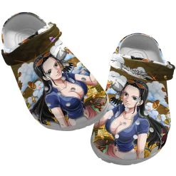 Monkey D Luffy Crocs, One Piece Crocs, Anime Sandals, Anime Crocs, Anime Clog Shoes, One Piece Clog Shoes Unisex