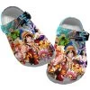 Monkey D Luffy Crocs, One Piece Crocs, One Piece Clog Shoes Unisex, Anime Crocs, Anime Clog Shoes, Anime Sandals -Summer Shoes Store 1686130105 29 1