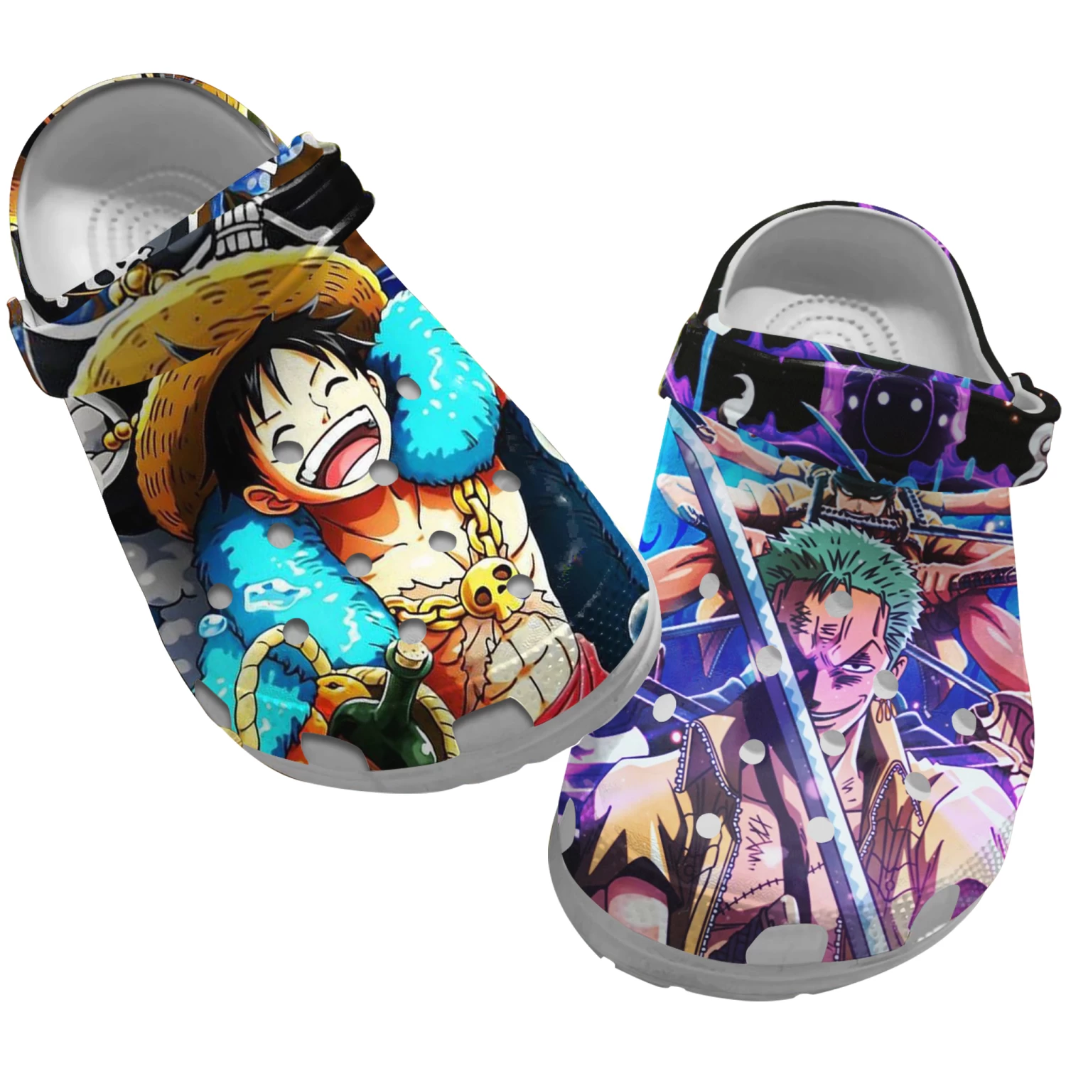 Monkey D Luffy Crocs, One Piece Crocs, One Piece Clog Shoes Unisex, Anime Sandals, Anime Clog Shoes, Anime Crocs 3 Monkey D Luffy Crocs, One Piece Crocs, One Piece Clog Shoes Unisex, Anime Sandals, Anime Clog Shoes, Anime Crocs
