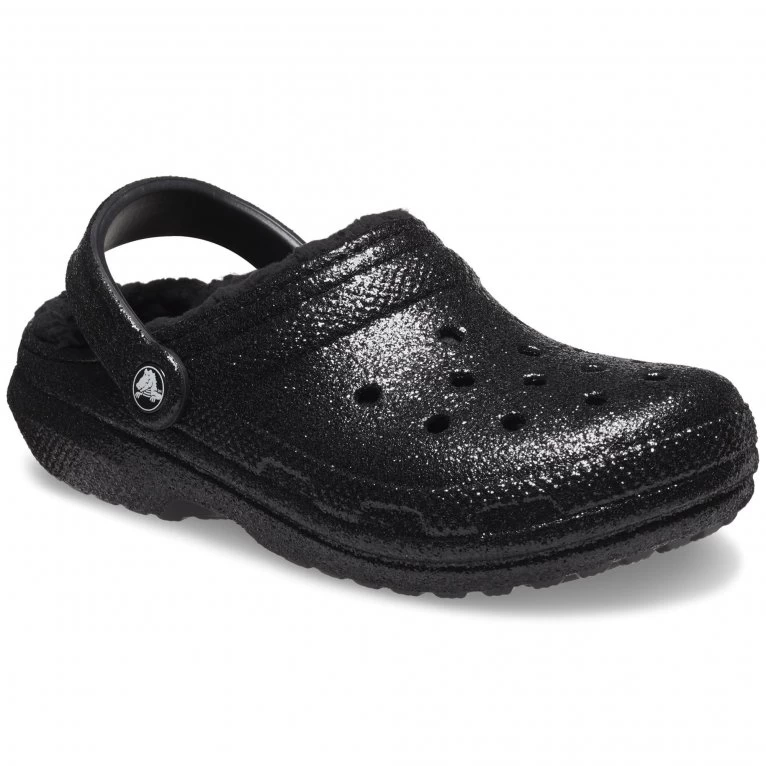 Crocs Classic Glitter Lined Womens Clogs 3 Crocs Classic Glitter Lined Womens Clogs