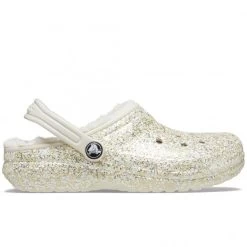 Crocs Kids Classic Glitter Lined Girls Clogs 13 Crocs Kids Classic Glitter Lined Girls Clogs -Summer Shoes Store 1690551496 16702100