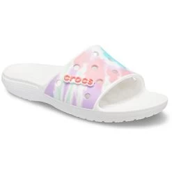 Crocs Classic Tiedye Graphic Slide 10 Crocs Classic Tiedye Graphic Slide -Summer Shoes Store 206520 6sn alt140 1 5