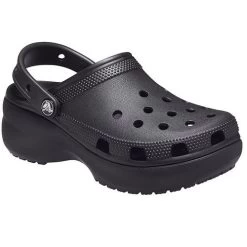 Crocs Classic Platform Clog 10 Crocs Classic Platform Clog -Summer Shoes Store classic platform clog black 3