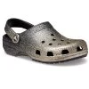 Crocs Classic Ombre Clog -Summer Shoes Store crocs classic ombre clog glitter black gold main 1