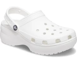 Crocs Classic Platform Clog 11 Crocs Classic Platform Clog -Summer Shoes Store crocs classic platform clog white main 206750 100 5