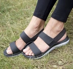 Crocs LiteRide 360 Sandal W 7 Crocs LiteRide 360 Sandal W -Summer Shoes Store crocs literide 360 sandal black 06 web 1 1